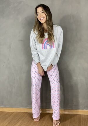 Pijama Rafaella Arco-Íris