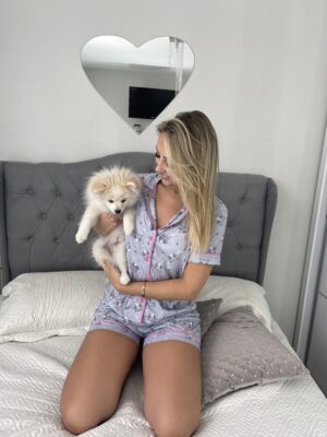 Pijama Botões Erika Raposa