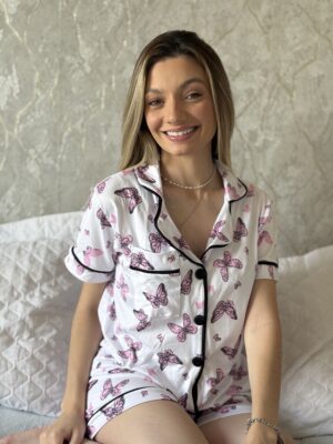Pijama Maíra Borboletas