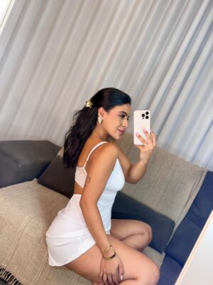 Camisola renda branca