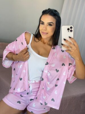 Pijama Iandra paixão